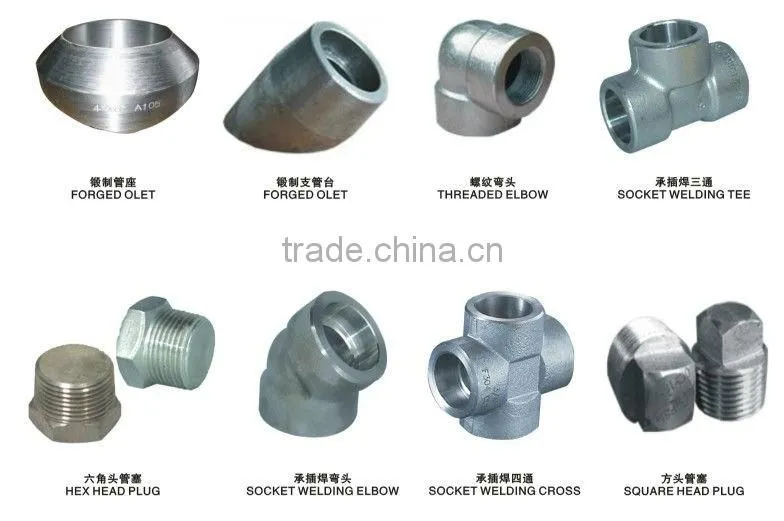 ASME B16.11 Stainless Steel Socket-Welding Fitting/Forged Fittings/High Pressure Fittings/90 degree elbow