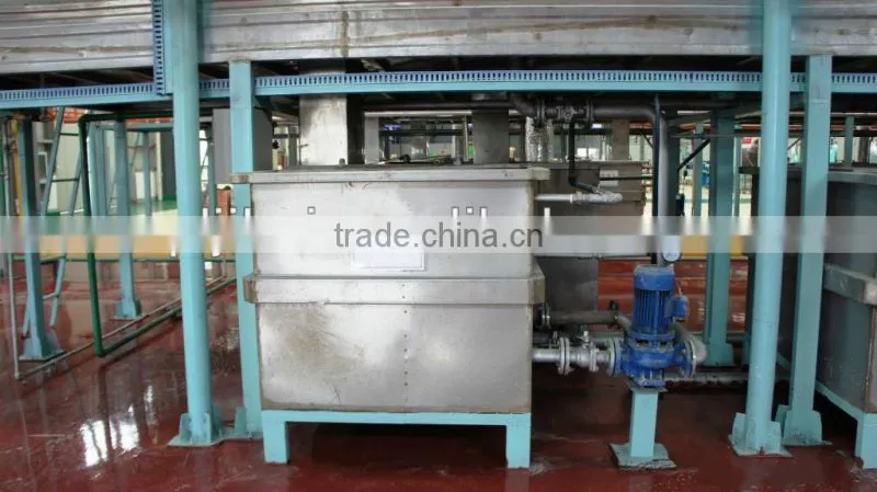 Bicycle spraying production line