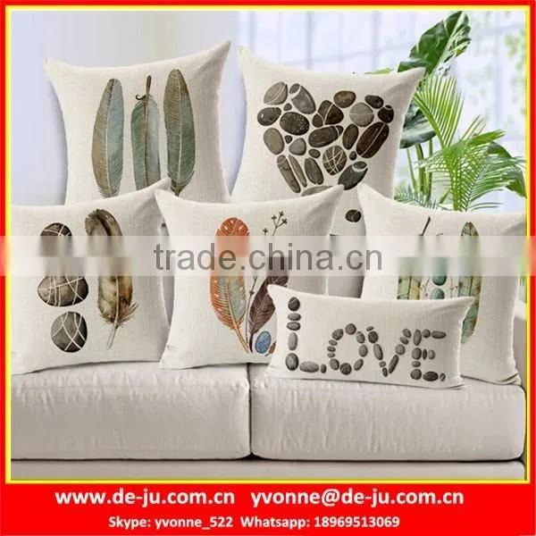 Rural Flowers Birds Indian Covers Cushion