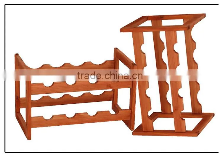2016 high grade wood wine rack