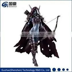 Shenzhen supplier sex woman polyresin anime figurine doll toy custom