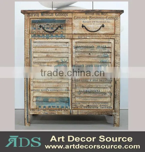 french design white color wood desk, reading table