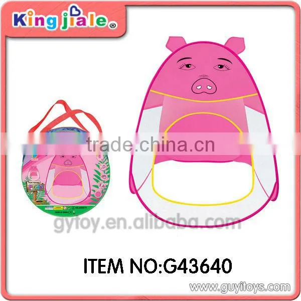 rabbit kids animal playing tent