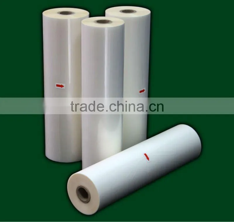 BOPP film with thermal glue