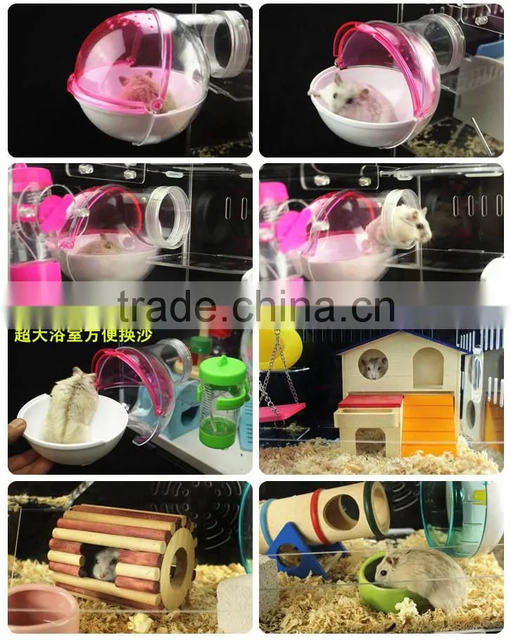 Acrylic Hamster Pet Cage for Small Animals