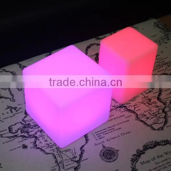 decorative table center led wireless lamp with remotes