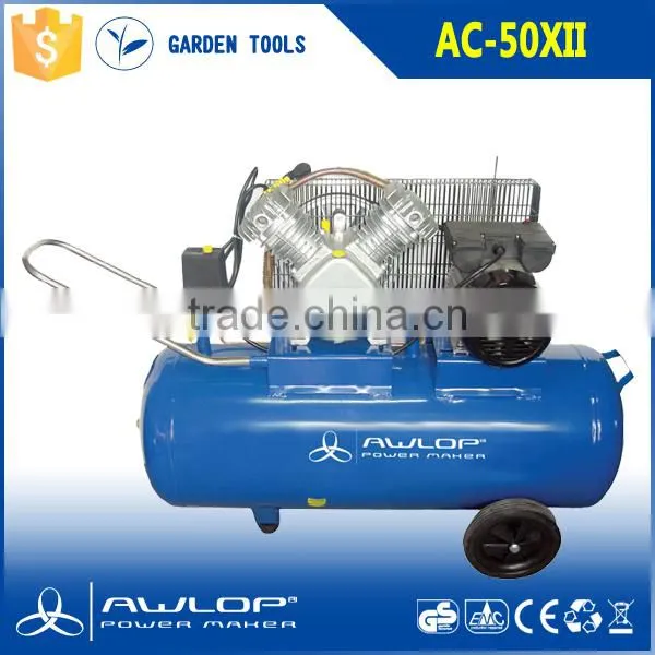 3HP 1100RPM High Flow Air Compressor with 50L Tank Capacity For Sale