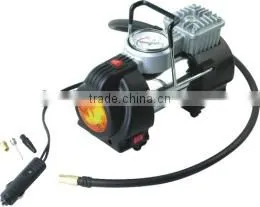 150 PSI DC 12V led light car air compressor/ car tire inflator