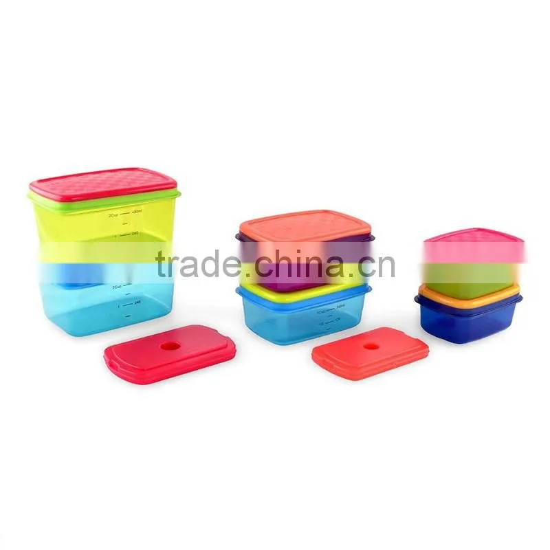 Hot Wholesale Food Container Large Capacity Plastic Leakproof Lunch Box