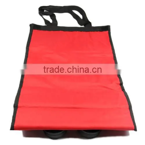 Folding Shopping Trolley Bag with Two Wheels