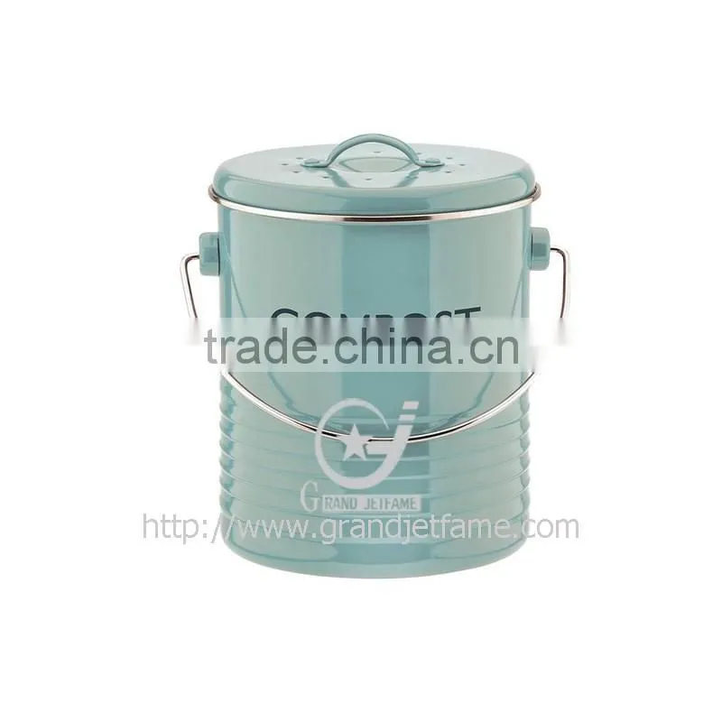 stainless steel compost bin 1 gallon