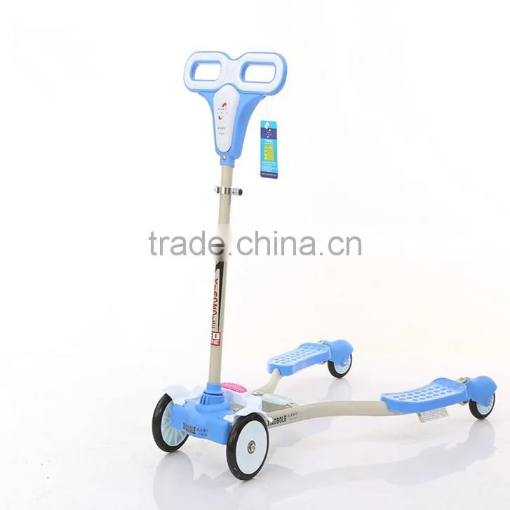 Factory direct supply kids 4 wheel kick scooter /scooter kids new model / widen pedal cheap kids scooter
