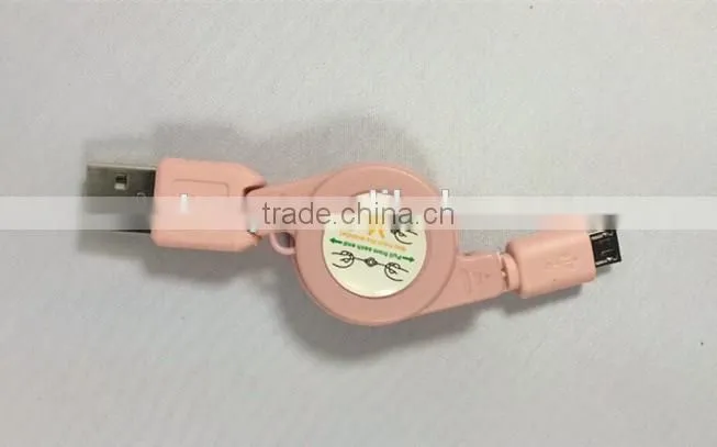 Retractable USB Charging Cable