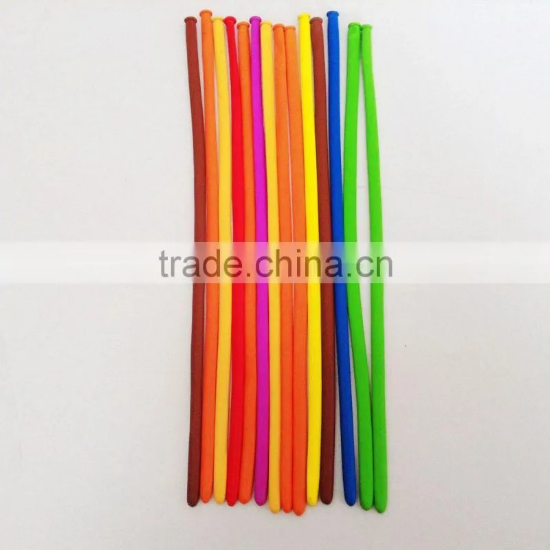 Colorful Latex Balloon Magic Rocket Balloon Long Shape Party Balloon