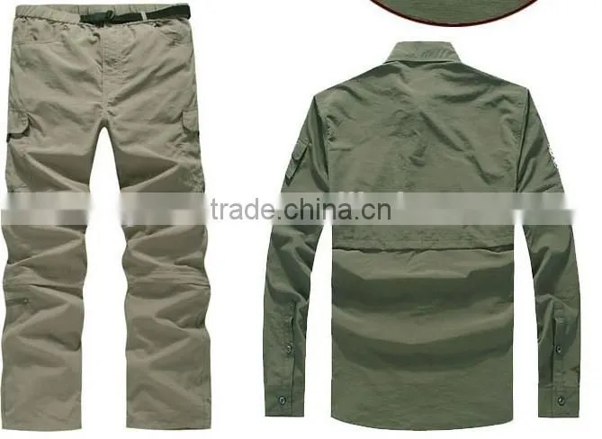 2017 Summer Fashion Designer Quick Drying camping Outdoor brand sports men's shirts the UV Resistant hiking Shirts
