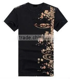 Fashion cotton customize sublimation t shirts design