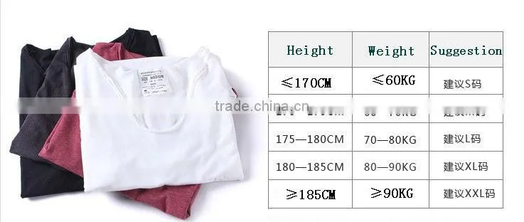 wholesale cheap modal white plain t-shirt