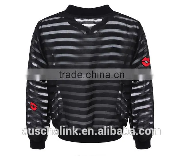 OEM service new model outdoor young ladies jackets embroidery designs
