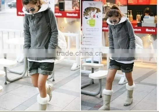 2016 best selling fleece thicken warm sweater fashion china wholesale sports fitness apparel