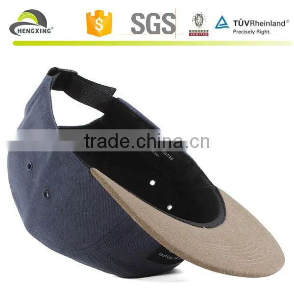 High quality stylish two tone custom 5 panel camp cap