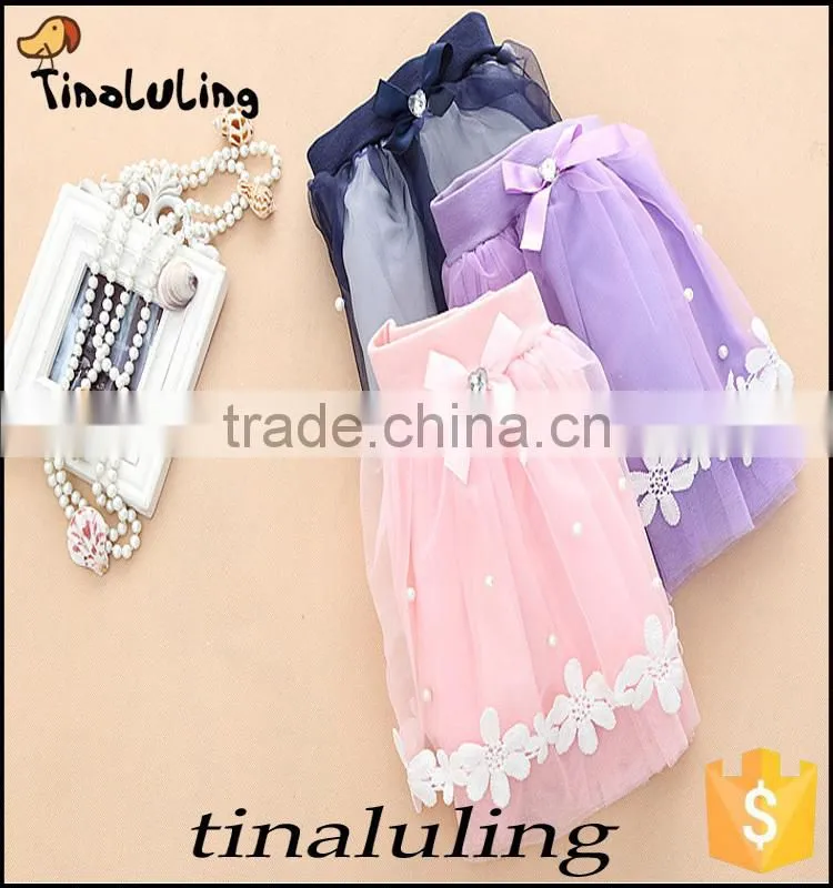 FASHION 2015 GIRLS HIGH QUALITY LACE TUTU SKIRTS KIDS DANCE TUTUS