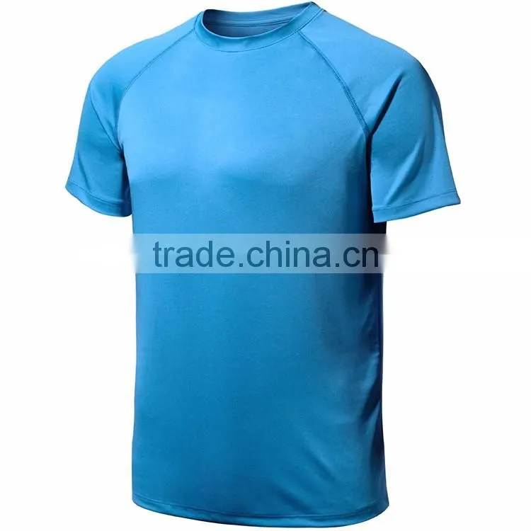 2016 Custom wholesale cooling breathable quick dry men t shirt for summer season