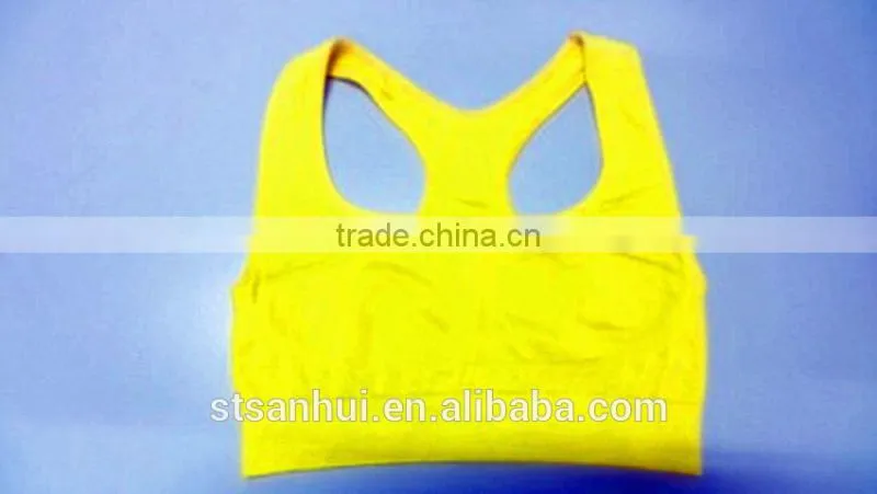 Seamless Sports Bra Top with Racer back Double Layer for the wholesale piece