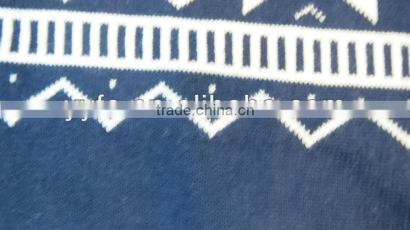 Snow pattern design 100% acrylic pullover knitted sweater