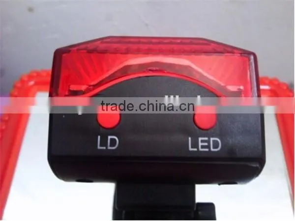 Laser Beams Bicycle Laser Tail Light Rechargeable 5 LED