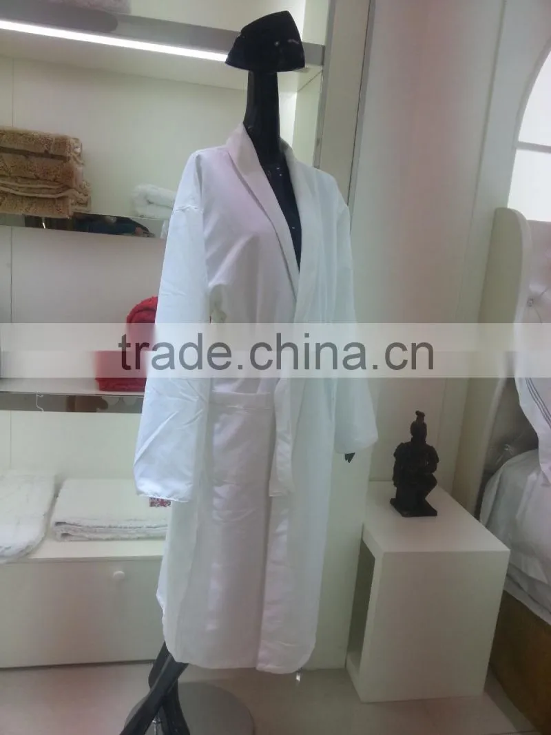 hotel dyed coral Bath gown
