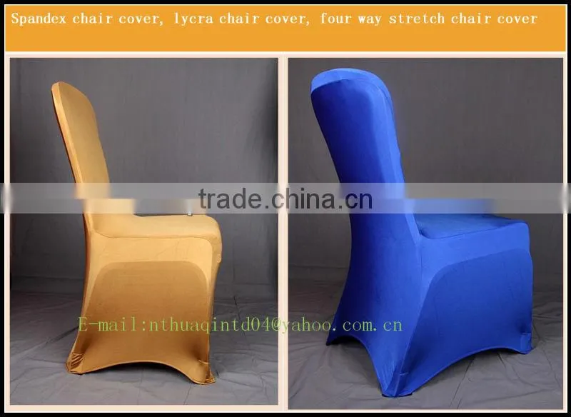 Hotel textile chair cover banquet chair cover spandex chair cover lycra chair cover four way stretch chair cover