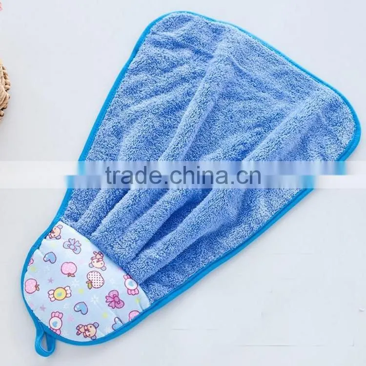 wholesale microfiber kitchen hand towel with hanger