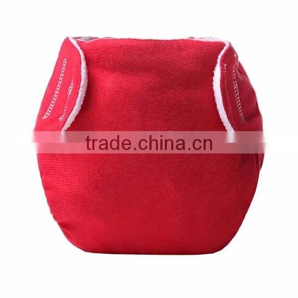 red color design reusable summer training pants infant diaper cloth