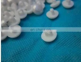 FAKE PEARL BUTTON 1 HOLE BUTTON FOR BAGS TALL FEET BUTTON FOR FASHION CLOTHES