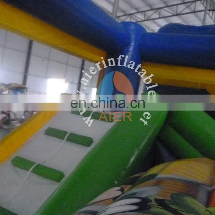 inflatable castle 5 in1 combo,inflatable bouncy castle combo,Cartoon Mickey Mouse inflatable funland