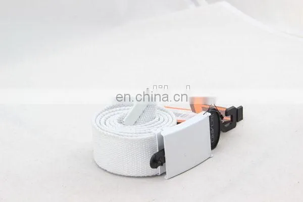 Canvas Belt With Full Printing Custom Belt Buckle Makers