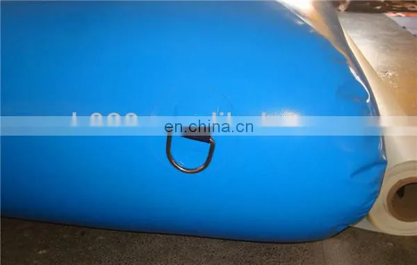 Commercial inflatable aqua ball swimming pool in blue