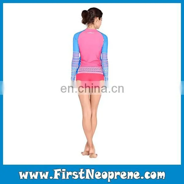 Size S Available Women Swimming Customer Long Sleeve Rashguard
