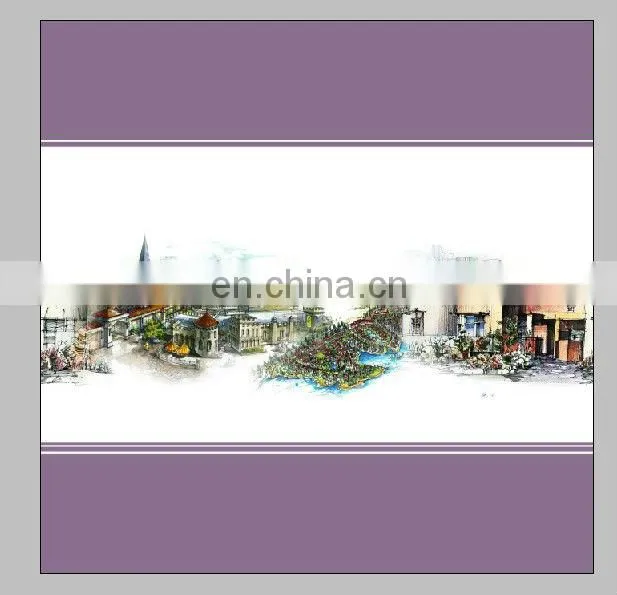 digital printed curtain