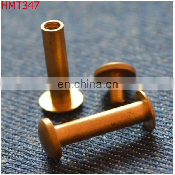 metal stud screws for bags