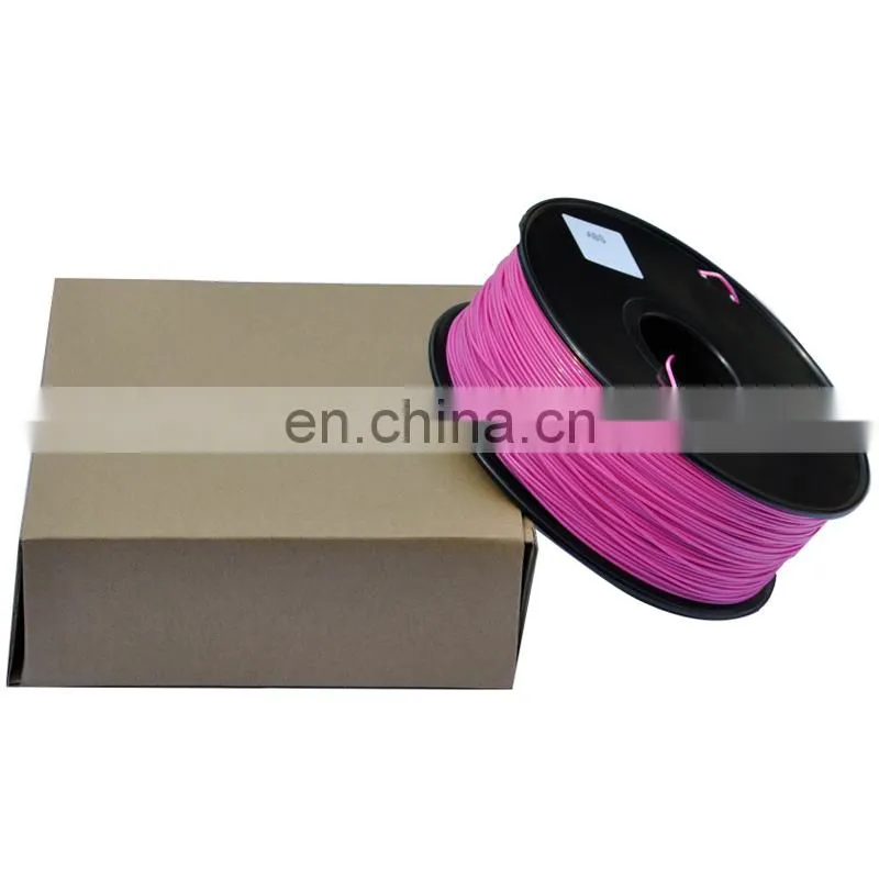 High quality 1.75mm pink ABS/PLA 3D Printer Filament 1kg each Spool