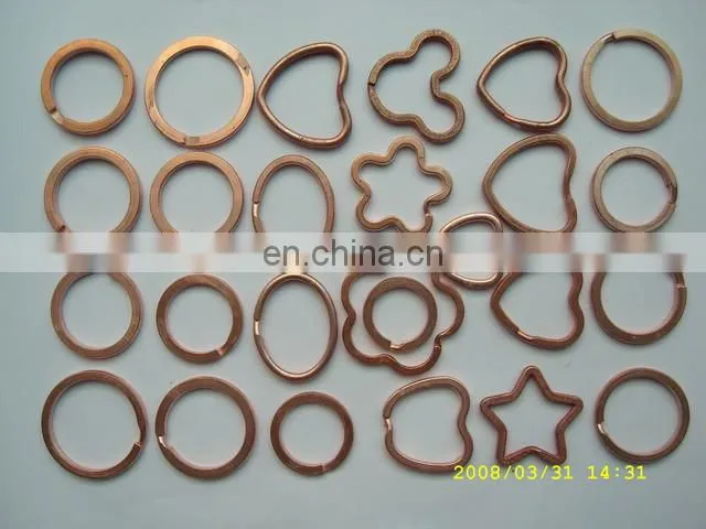 free sample iron material split ring shenzhen key ring