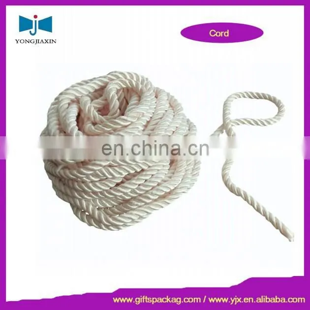 YJX factory large wholesale cheap 100% cotton twisted rope online