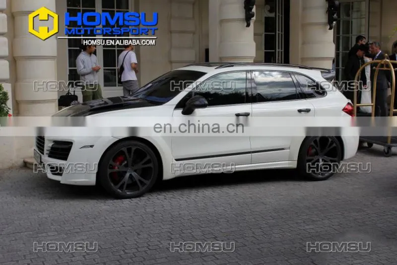 TA style parts design front bumper FRP wide body kit for cayene 958