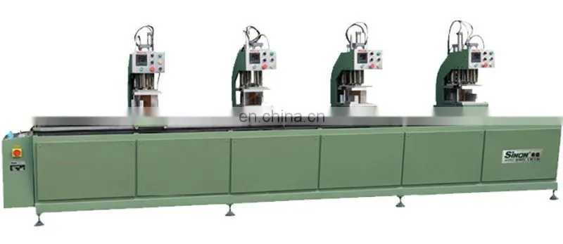 PVC window machine four head welding machine window making machine