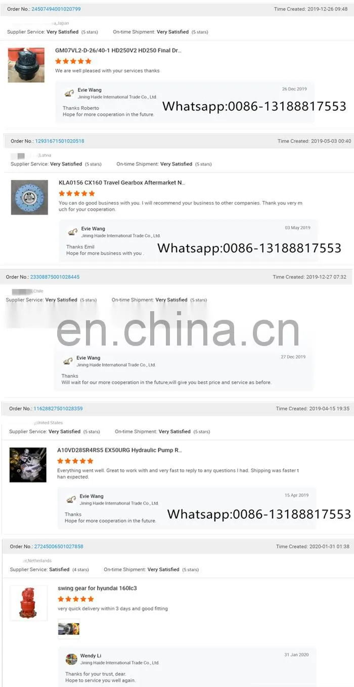 1141414 slewing ring for Excavator 320B swing bearing
