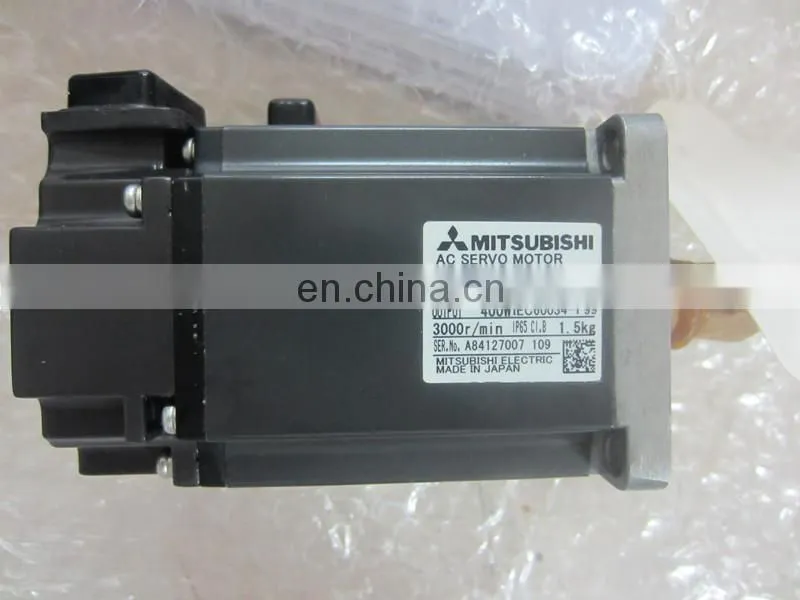 Cheap Mitsubishi 400W servo motor HF-KP43 from Japan