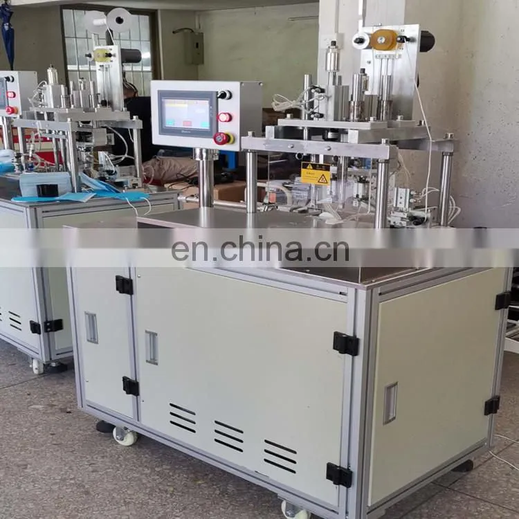 Ultrasonic Face Mask Ear Loop Spot Welding Machine For Non Woven Bag Bra Strap Spot Welder