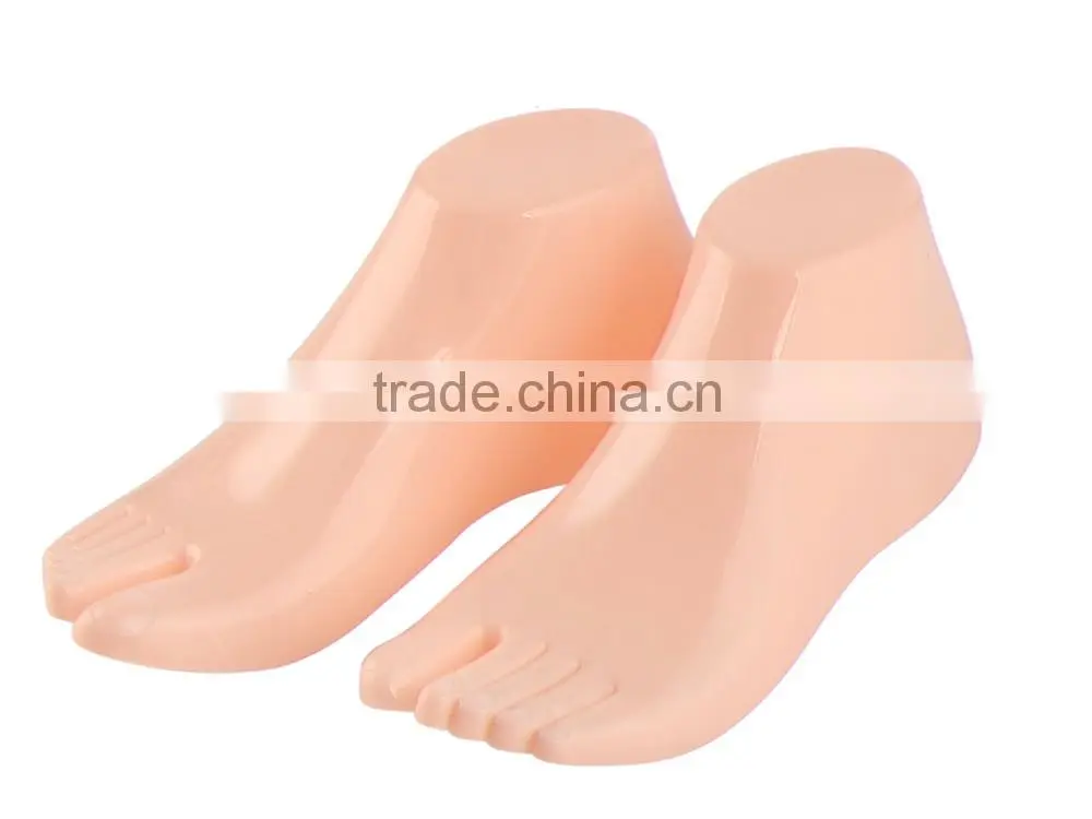 Plastic Foot Mannequin Dispaly socks/shoes feet mannequin Model M0026-RJ1/2/3/4