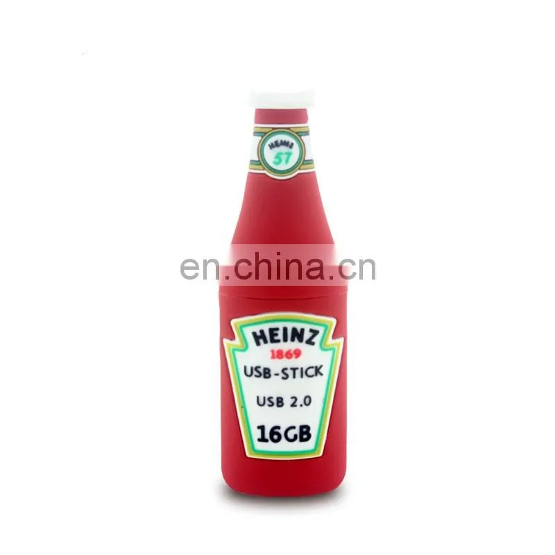 Wholesale PVC material Cartoon anime character custom usb flash drive